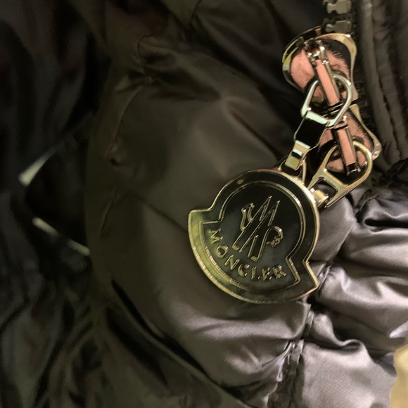 Auth Moncler Gaufre Giubbotto real down feathers wool stylish classy warm jacket - Picture 6 of 14